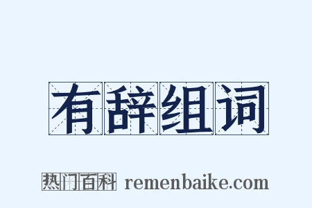 有辞组词是什么意思的图片